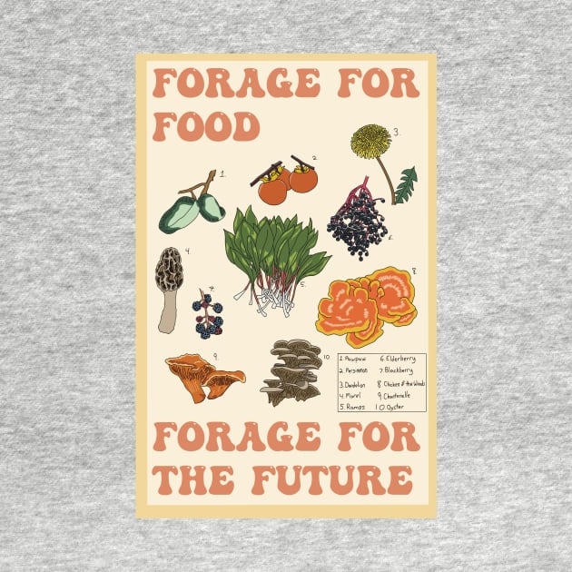 Forage for food. Forage for the future! by Sunsettreestudio